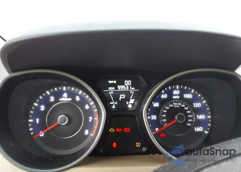 2013 Hyundai Elantra Gls z USA, uszkodzony, nr VIN 5NPDH4AE6DH301215